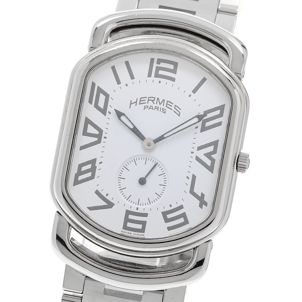 エルメス ラリー スモールセコンド RA1.810 メンズ 【中古】