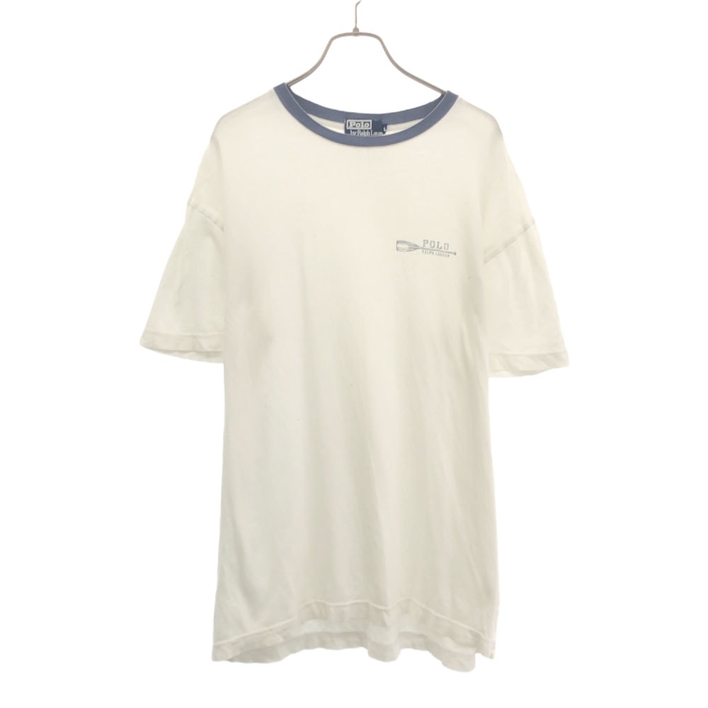 Polo by Ralph Lauren ポロバイラルフローレン 日本製 半袖 Tシャツ L ホワイト