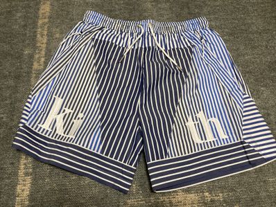 KITH MIXED STRIPED POPLIN TURBO SHORT