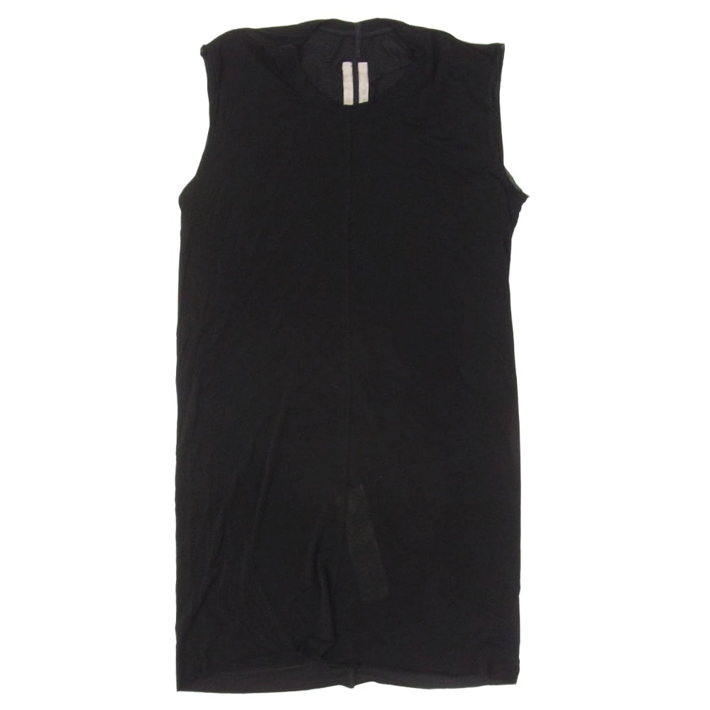 Rick Owens リックオウエンス 21SS RU21S6151-BZ Basic RIB ベーシック リブ ノースリーブ タンクトップ カットソー ブラック系 S【中古】