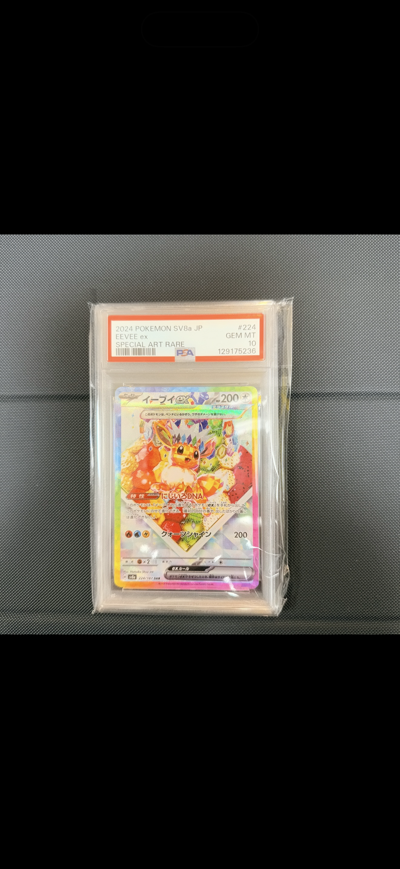 イーブイex SAR [SV8a 224/187](ハイクラスパック「テラスタルフェスex」)