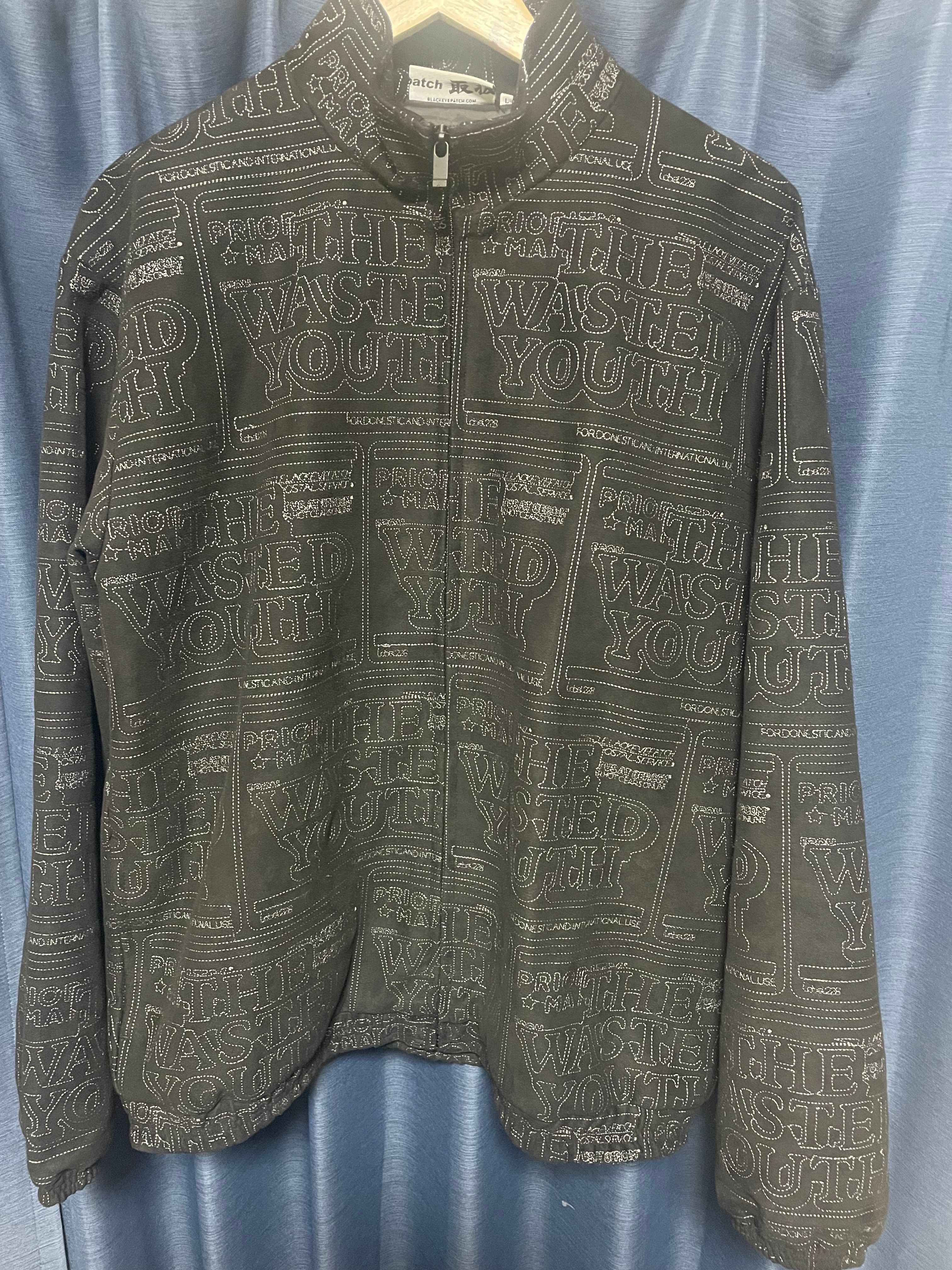 BlackEyePatch x Wasted Youth TRACK JACKET "Black" / VERDY