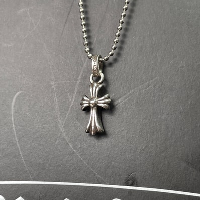 Chrome Hearts Cross Baby Fat Charm "Silver"