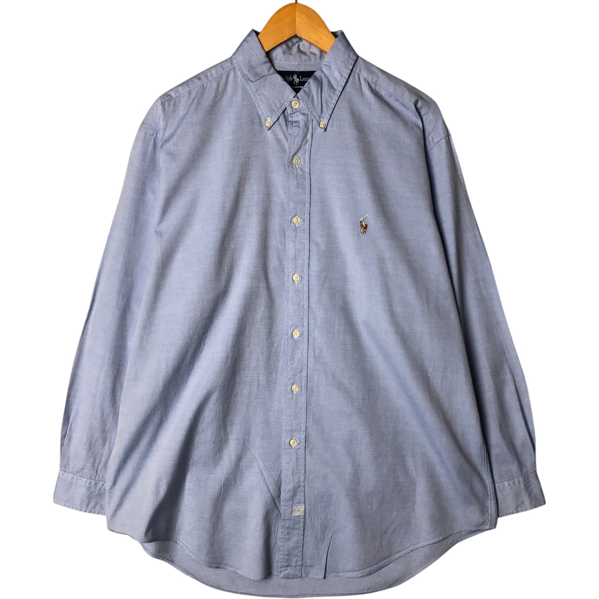 古着 ラルフローレン Ralph Lauren YARMOUTH 長袖 ボタンダウンシャツ メンズL相当/eaa578034