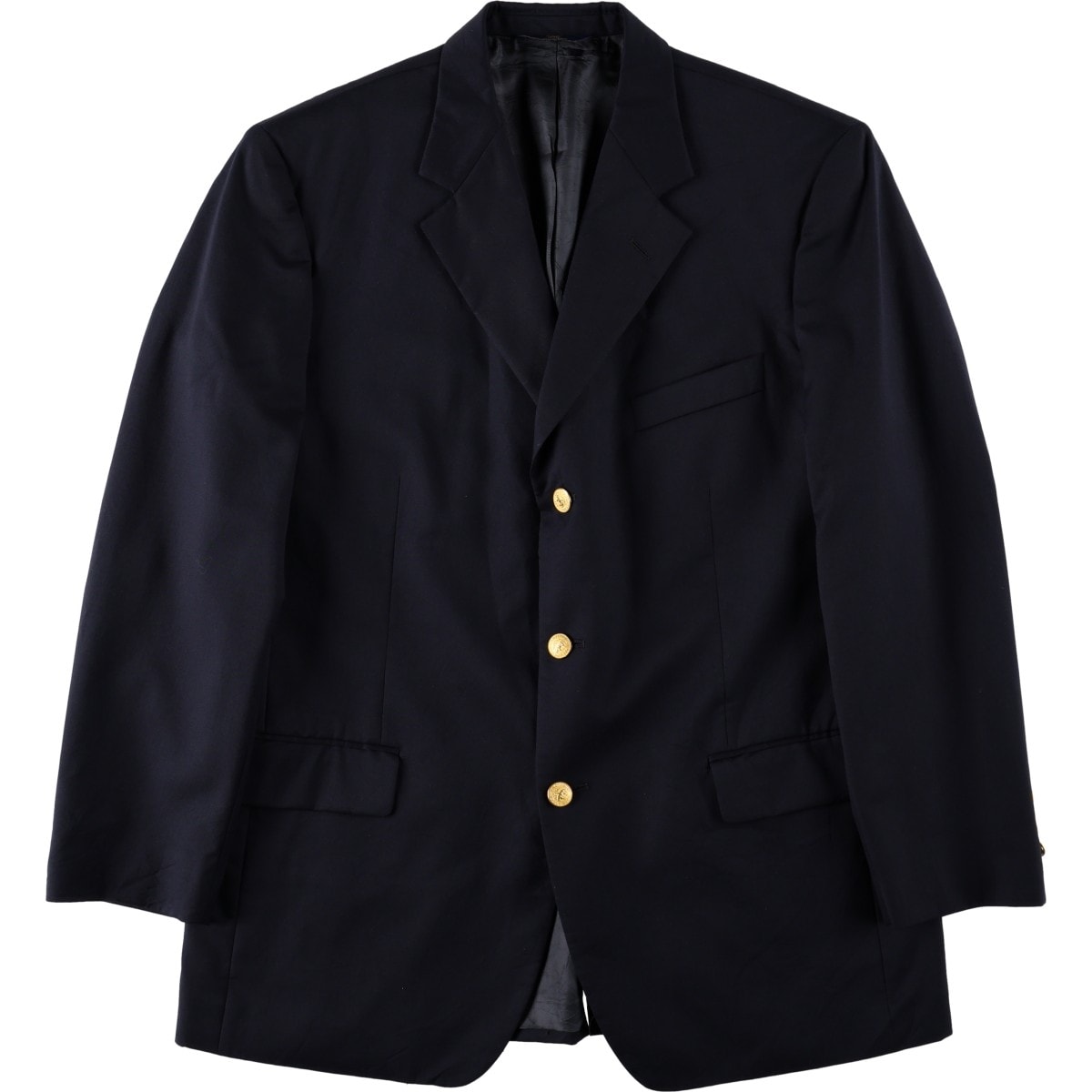 古着 ブルックスブラザーズ Brooks Brothers 346 紺ブレザー テーラードジャケット メンズL相当/eaa671543