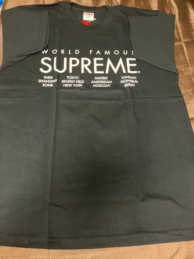 Supreme International Tee "Black"