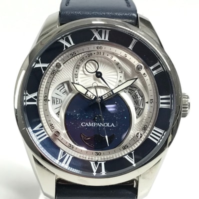シチズン CITIZEN カンパノラ 8730-T026885 メンズウォッチ ウォッチ 腕時計 SS ネイビー