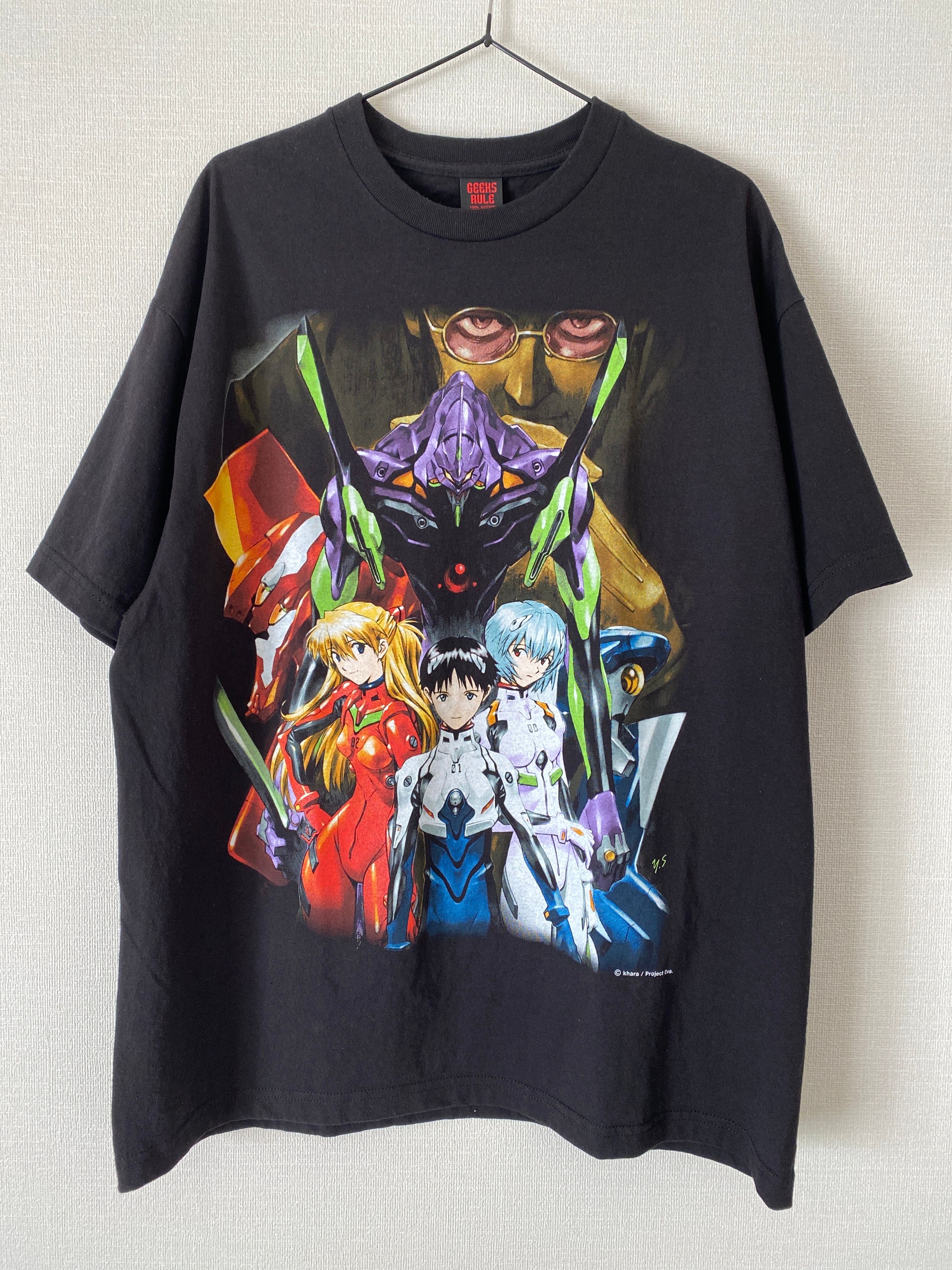 Geeks Rule 15 Silkscreen Printing x Neon Genesis Evangelion T-Shirt Vol.03 "Black"