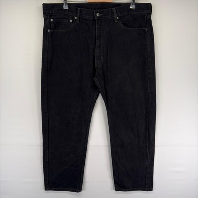 古着 リーバイス Levi's デニム パンツ 505 ジーパン 大きいサイズ ストレート ブラックデニム ジーンズ w40 L30 ブラック系 メンズ