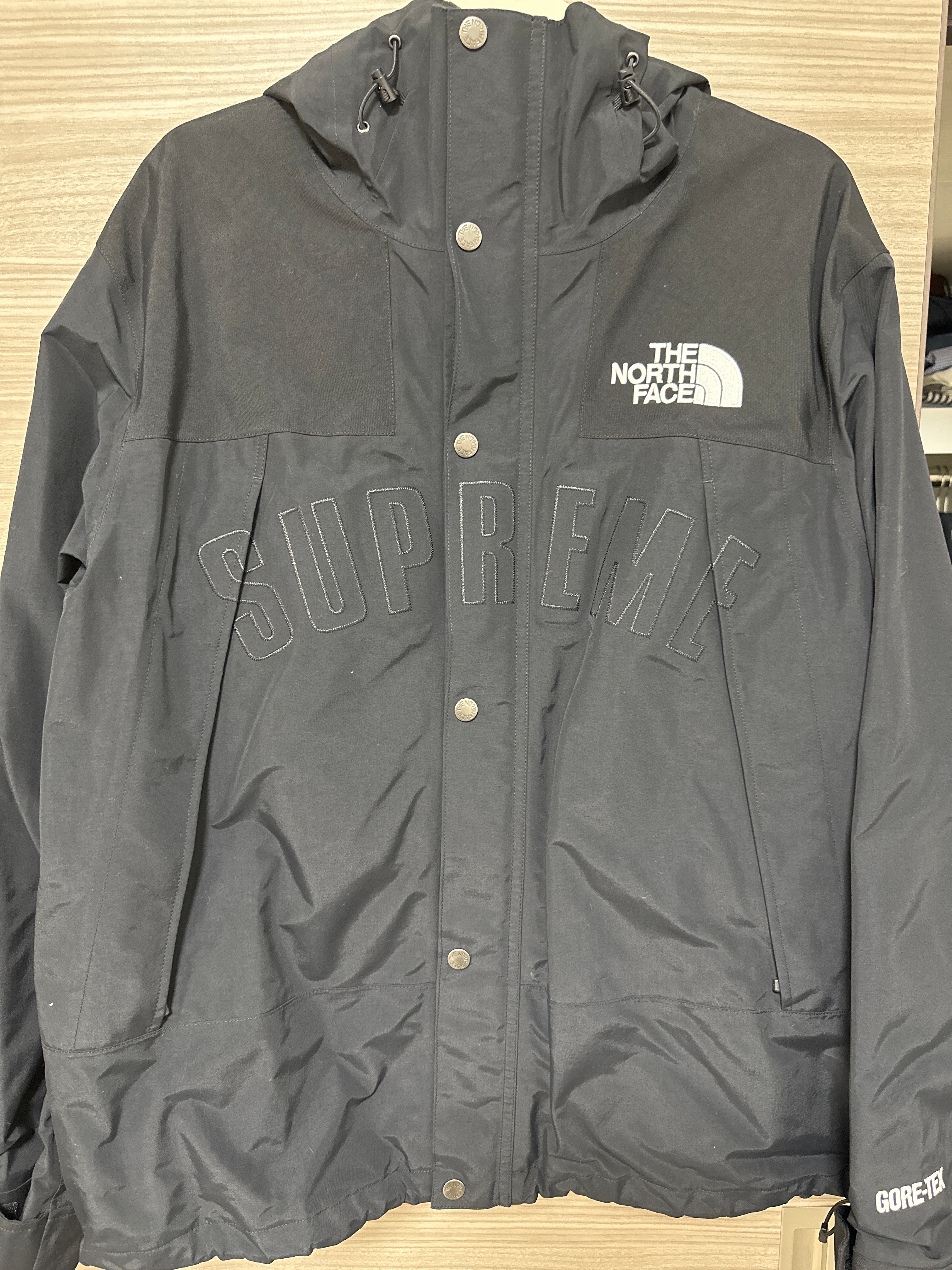 Supreme x The North Face Arc Logo Mountain Parka "Black" NP11901I / NF0A3VMM
