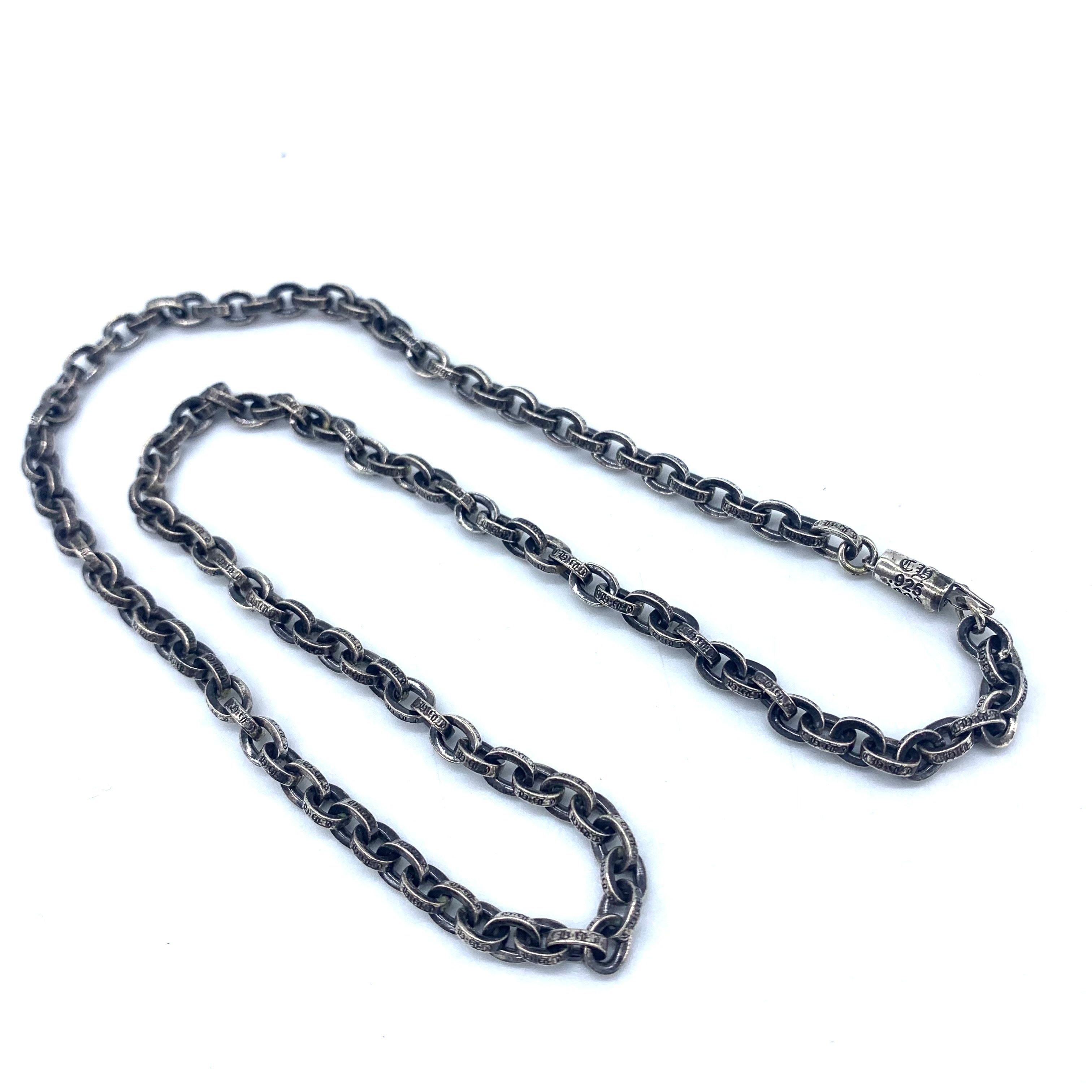 Chrome Hearts Paper Chain Necklace "Silver"