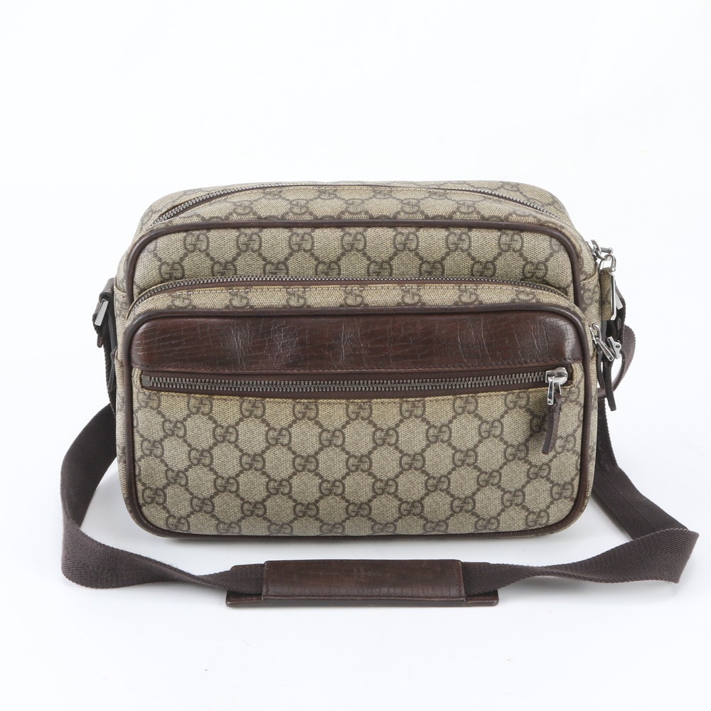 ■美品 グッチ GGスプリーム 114531 ショルダーバッグ