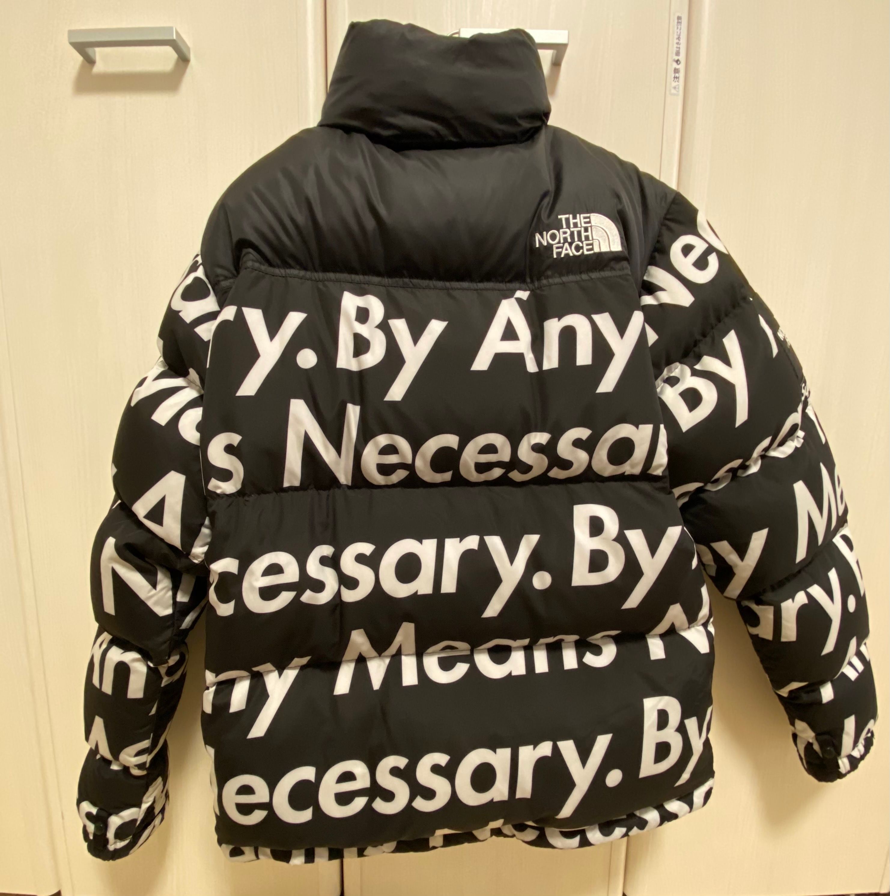 Supreme x The North Face By Any Means Nuptse Jacket "Black"