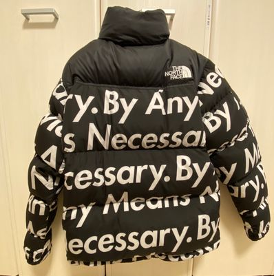 Supreme x The North Face By Any Means Nuptse Jacket "Black"