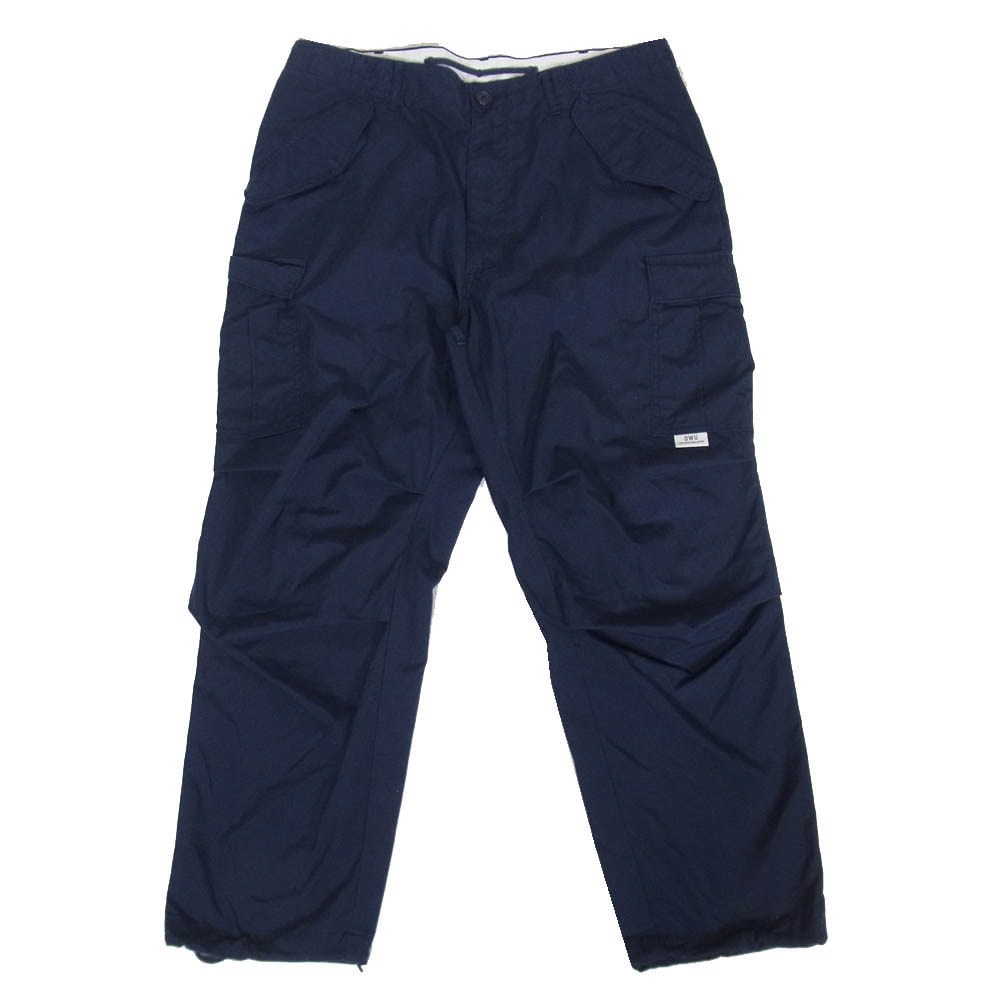DESCENDANT ディセンダント D-65 DWU TROUSERS トラウザー カーゴパンツ ネイビー系 3【中古】