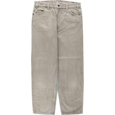 古着 90年代 リーバイス Levi's 550 RELAXED FIT TAPERED LEG オレンジタブ テーパードデニムパンツ USA製 メンズw35相当 ヴィンテージ/eaa673554