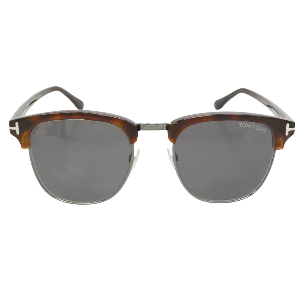 TOM FORD トムフォード TF248 52A Henry ヘンリー サーモント ブロー アイウェア メガネ サングラス ブラウン系 51□20 145【極上美品】【中古】