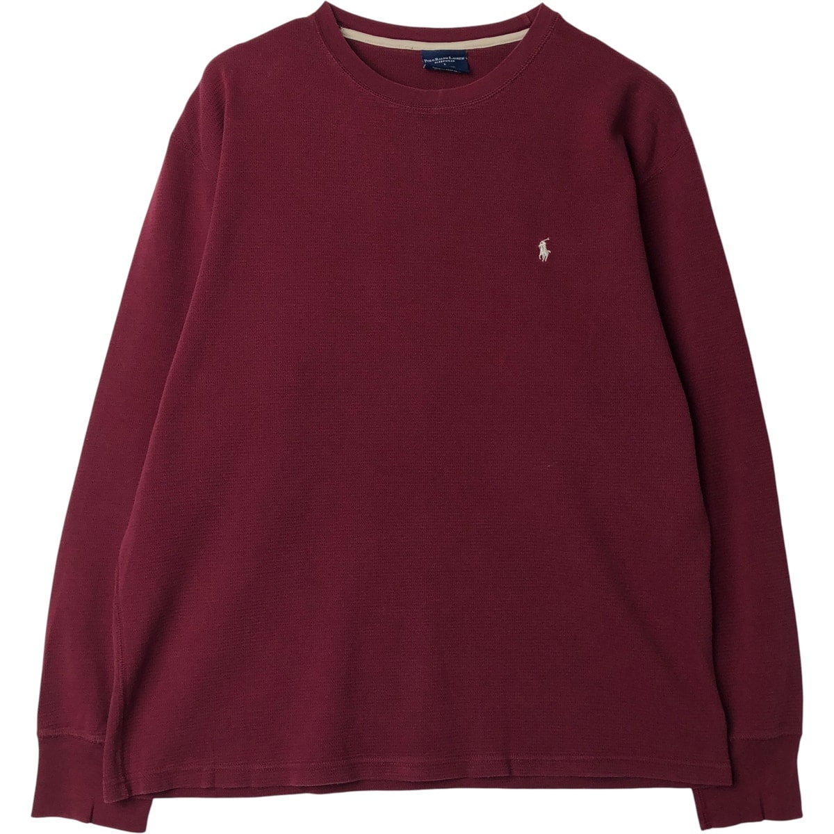 古着 ラルフローレン Ralph Lauren POLO RALPH LAUREN SLEEPWEAR サーマルロングTシャツ メンズL相当/eaa616269