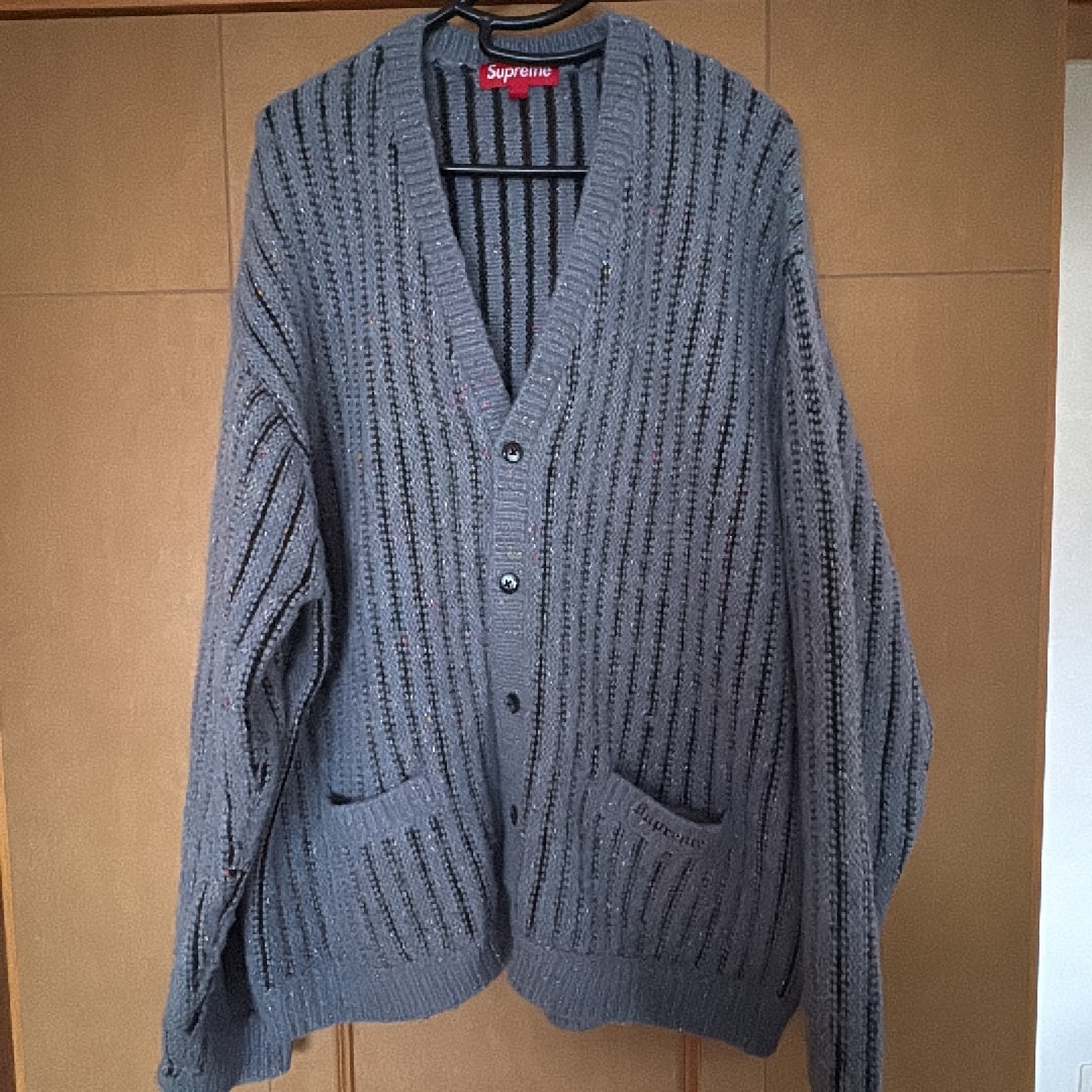 Supreme Confetti Cardigan "Slate"