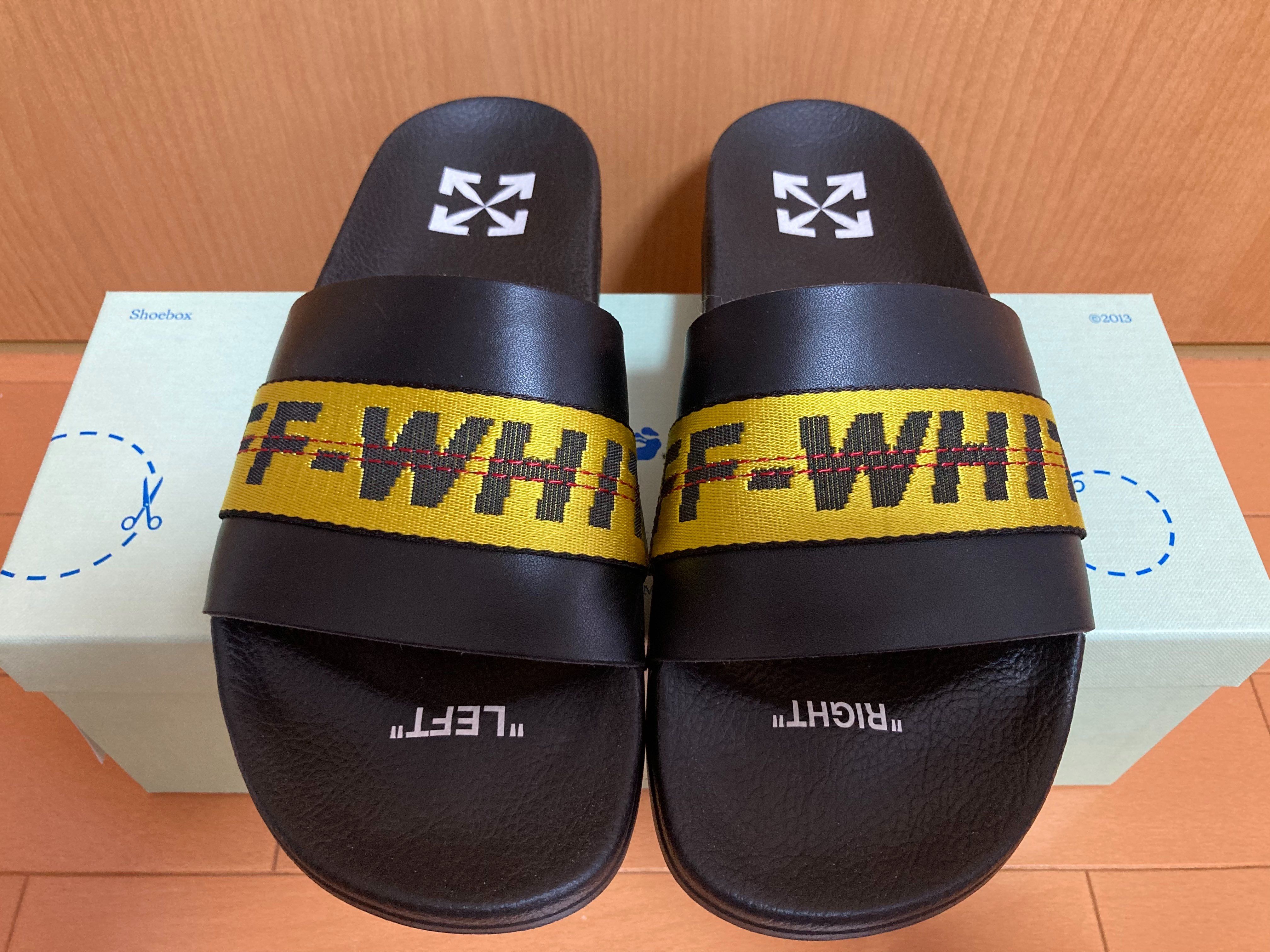 OFF-WHITE Industrial Slider SS20 "Black"