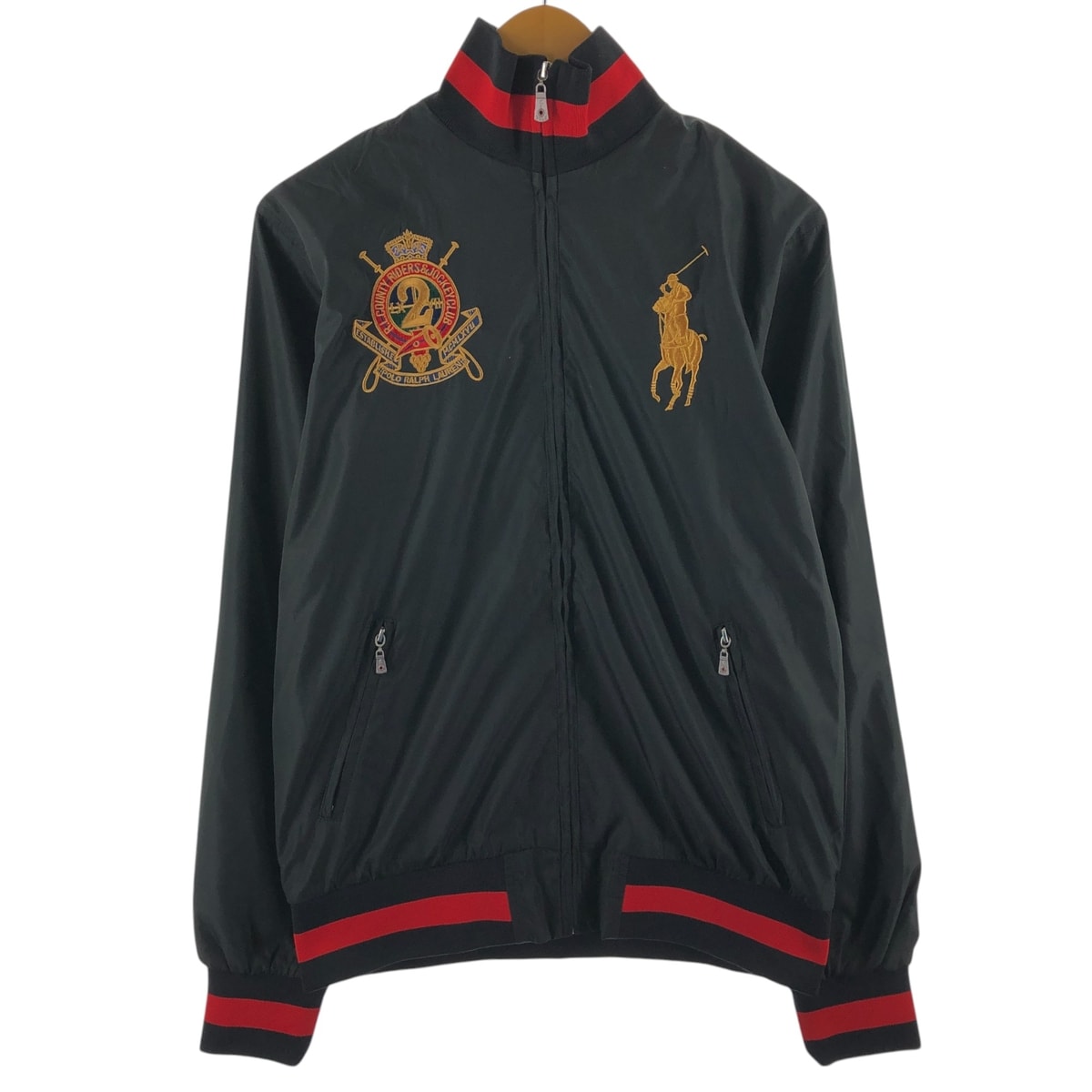 古着 ラルフローレン Ralph Lauren POLO by Ralph Lauren ビッグポニー コットンブルゾン メンズM相当/eaa514065