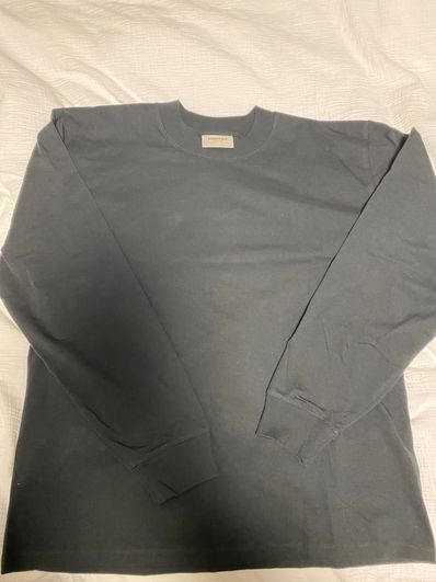 FEAR OF GOD ESSENTIALS Long Sleeve Tee "Black/Stretch Limo"