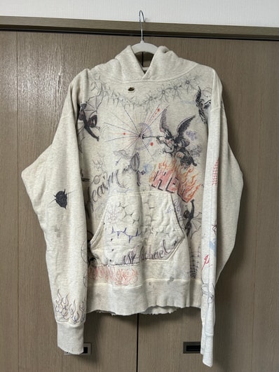 SAINT Mxxxxxx x Dr.Woo HOODIE "Grey"