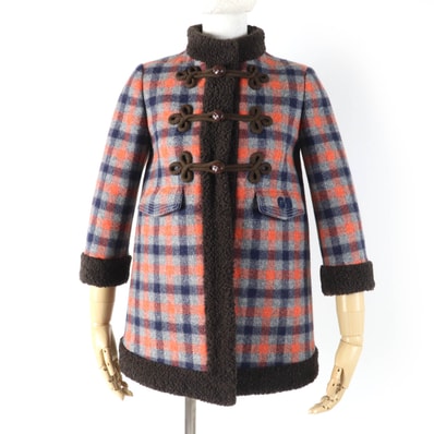 極美品 グッチ
コート マルチカラー レディース 36 633365