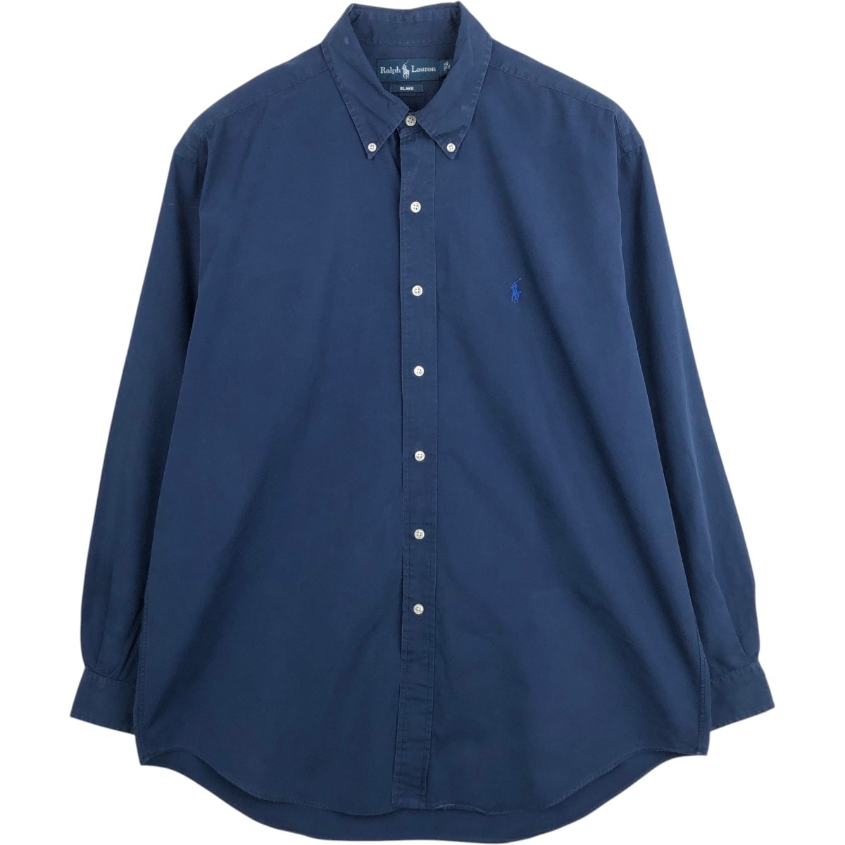 古着 ラルフローレン Ralph Lauren BLAKE 長袖 ボタンダウンシャツ メンズL相当/eaa664193