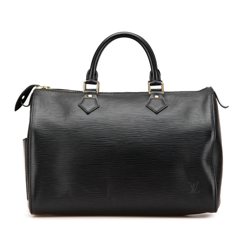 ルイ ヴィトン エピ スピーディ30 ハンドバッグ ボストンバッグ M59022 ノワール ブラック レザー レディース LOUIS VUITTON 【中古】