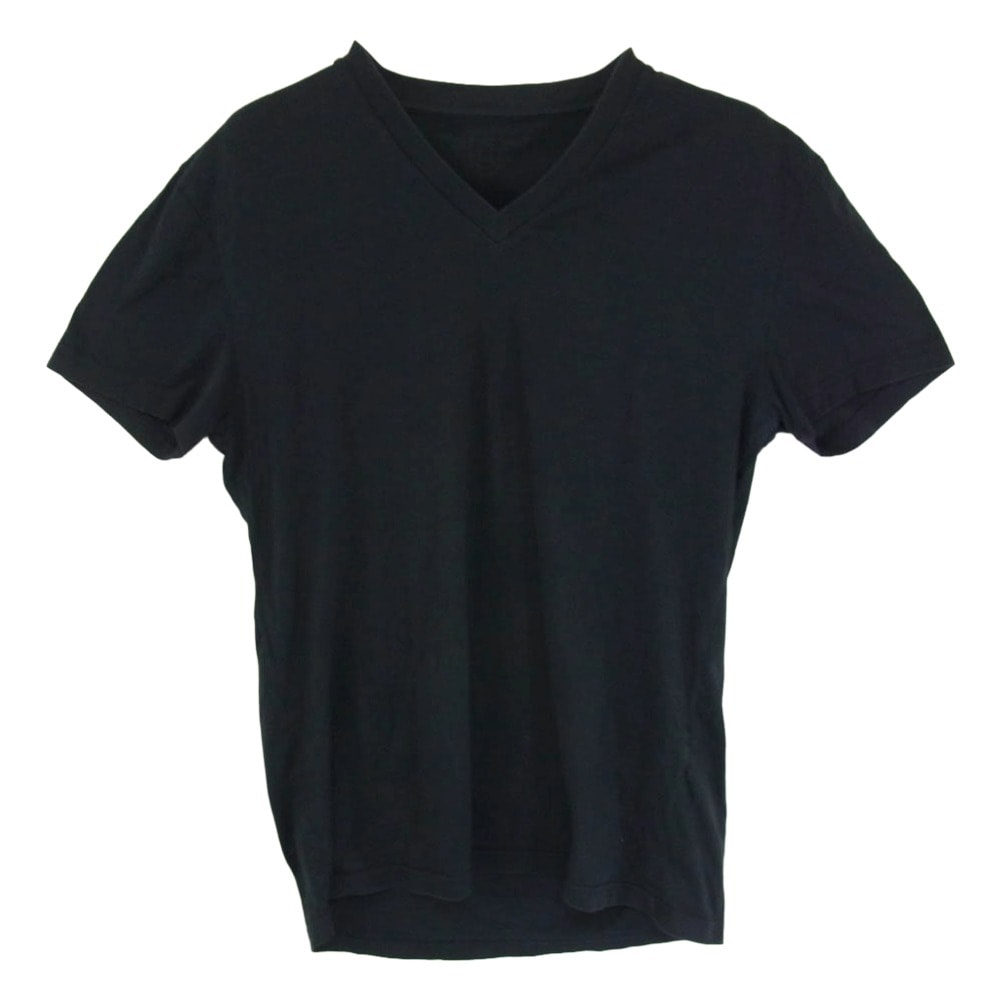 PRADA プラダ Tシャツ Vネック カットソー ショートスリーブ 半袖 Tシャツ ネイビー系 S【中古】