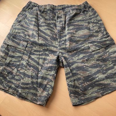 Supreme Cargo Short "Olive Tiger Camo" (24SS)