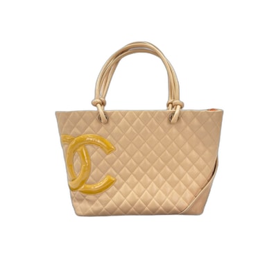 シャネル CHANEL カンボンライン トートバッグ【中古】