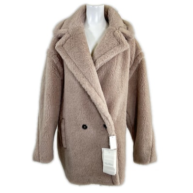 マックスマーラ 新品未使用 国内正規 25年 2521086032 OLGA SHORT TEDDY BEAR ICON COAT テディベア L