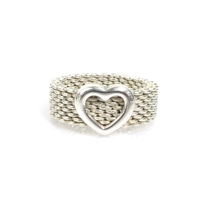 ティファニー TIFFANY&Co. リング・指輪 サマセット ハート シルバー925 シルバー レディース 6号【中古】 e62039
