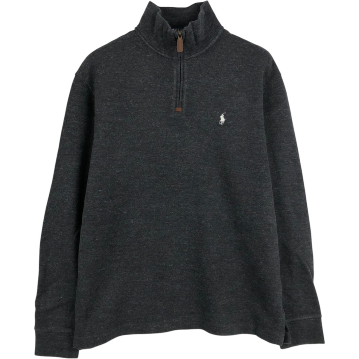 古着 ラルフローレン Ralph Lauren POLO RALPH LAUREN ハーフジップスウェットシャツ トレーナー メンズL相当/eaa676265