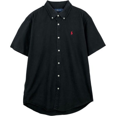古着 ラルフローレン Ralph Lauren CLASSIC FIT クラシックフィット 半袖 ボタンダウンシャツ メンズXXL相当/eaa668632