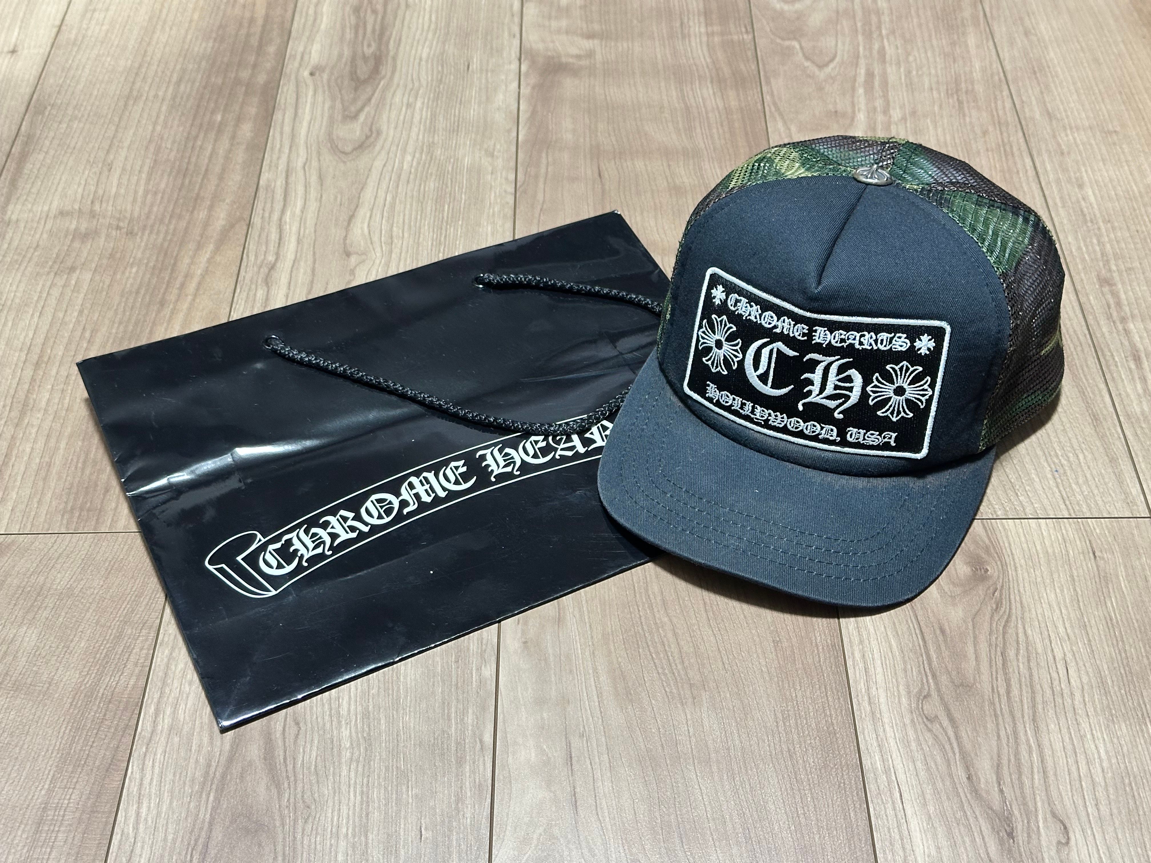 Chrome Hearts Trucker Cap CH "Black/Camo"