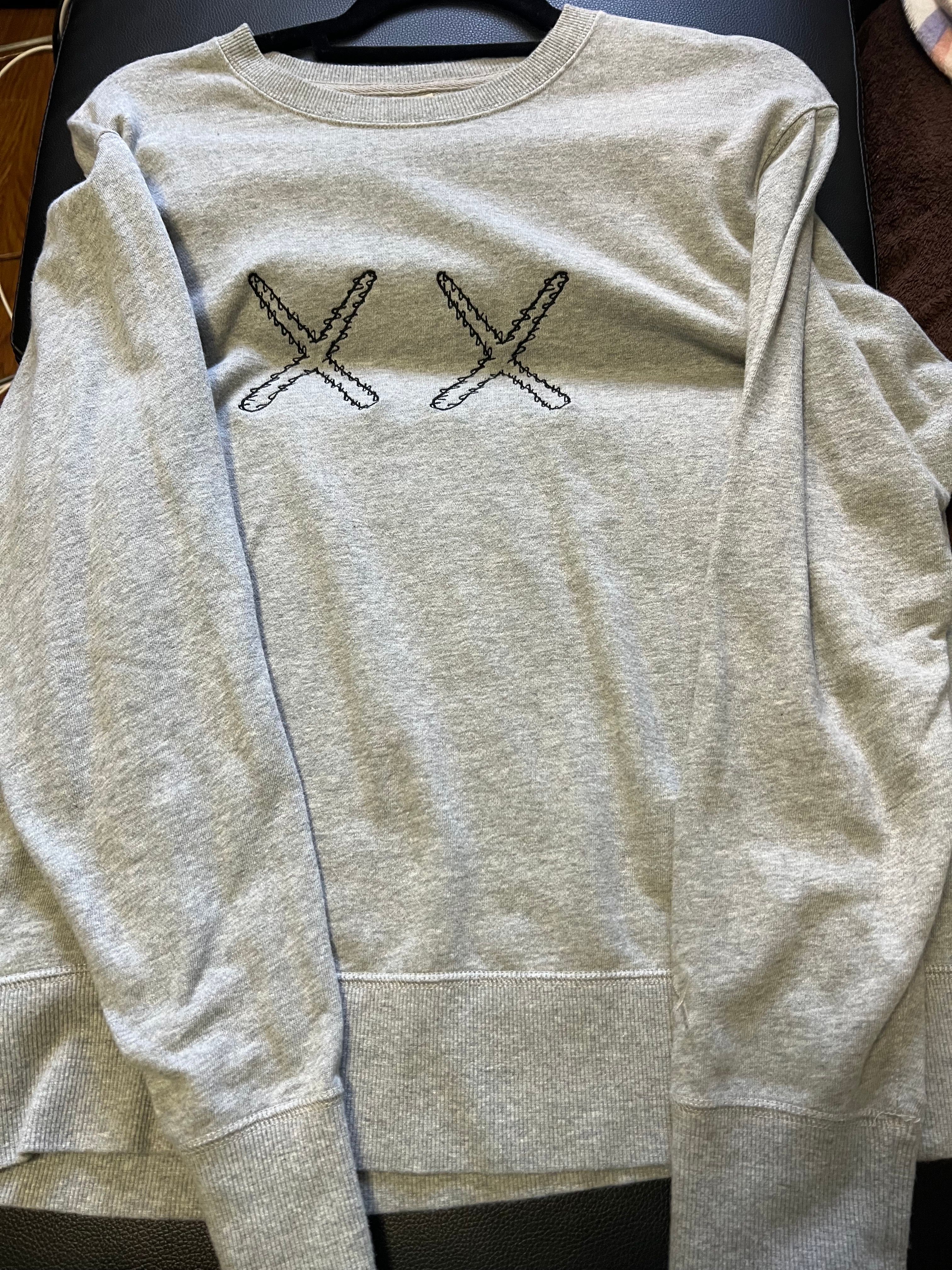 Uniqlo x KAWS x Sesame Street XX Sweatshirt "Gray"