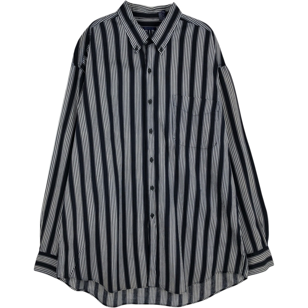 古着 90年代 ギャップ GAP オールドギャップ 長袖 ボタンダウンストライプシャツ メンズXL相当 ヴィンテージ/eaa643021