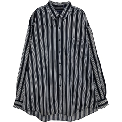 古着 90年代 ギャップ GAP オールドギャップ 長袖 ボタンダウンストライプシャツ メンズXL相当 ヴィンテージ/eaa643021
