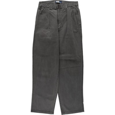 古着 ラルフローレン Ralph Lauren POLO by Ralph Lauren ツータック チノパンツ メンズw30相当/eaa644130