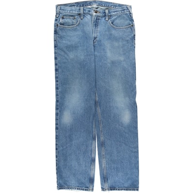 古着 カーハート Carhartt Straight Traditional Fit ストレートデニムパンツ メンズw34相当/eaa612432
