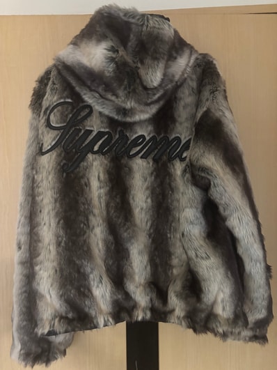 Supreme Faux Fur Reversible Hooded Jacket Supreme Faux Fur Reversible Hooded Jacket