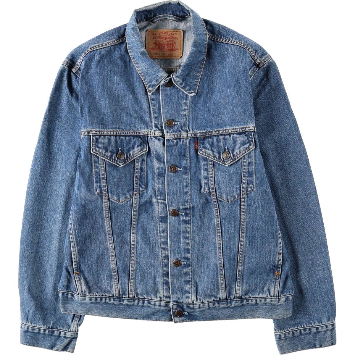 古着 00年代 リーバイス Levi's 70505-0414 ユーロモデル デニムジャケット Gジャン メンズL相当/eaa663736