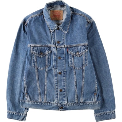 古着 00年代 リーバイス Levi's 70505-0414 ユーロモデル デニムジャケット Gジャン メンズL相当/eaa663736