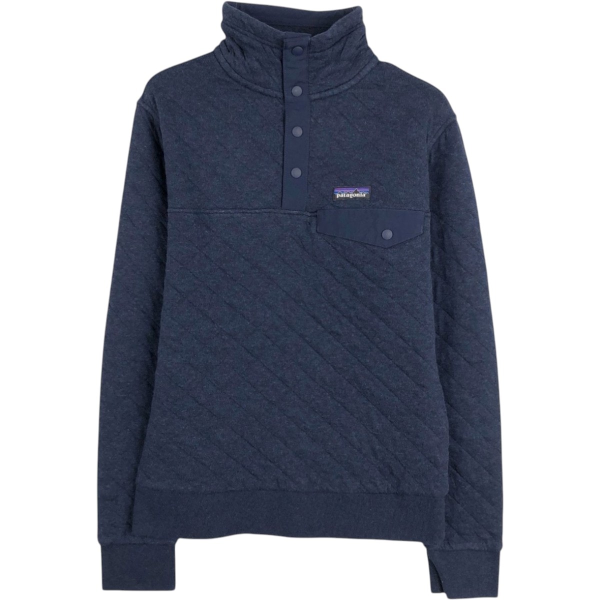 古着 パタゴニア Patagonia ORGANIC COTTON オーガニックコットン キルトスナップT 25371SP20 ハーフスナップ スウェットシャツ トレーナー メンズXXS相当/eaa680355