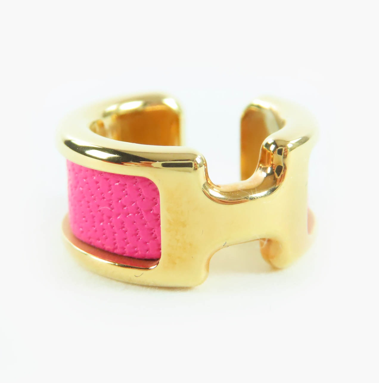 未使用品 エルメス イヤリング オランプ イヤーカフ PM ピンク レディース