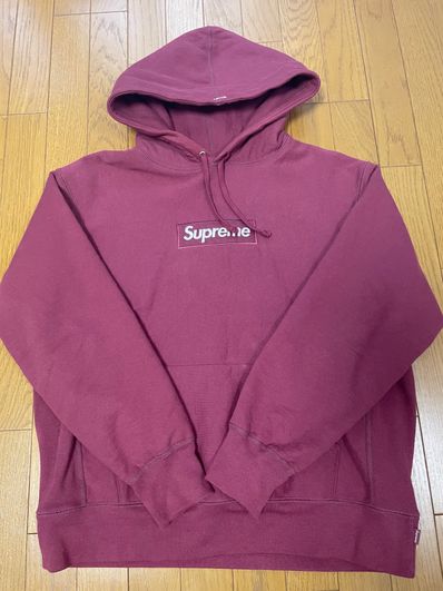 Supreme Box Logo Hooded Sweatshirt "Plum" (21FW)