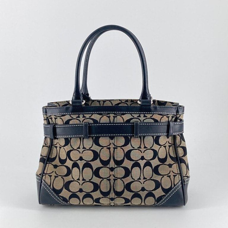 C (やや傷や汚れあり)】COACH（コーチ） ハンプトンズ シグネチャー